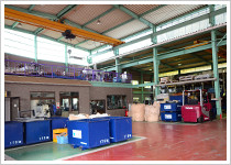 西川健商店工場内